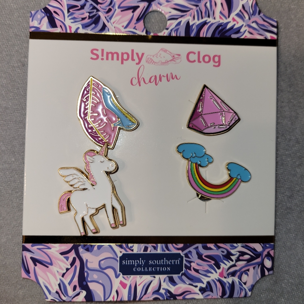Simply Southern Clog Charms New